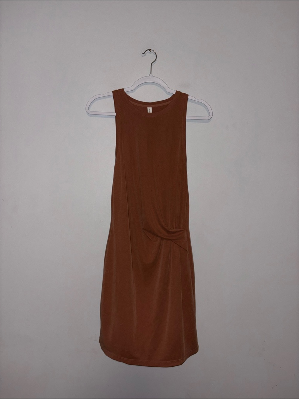 Gentle Fawn | Rust Side Knot Dress | Size Medium